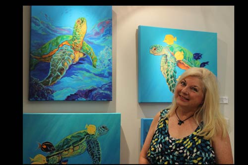 Gloria Clifford Tropical Island Artist